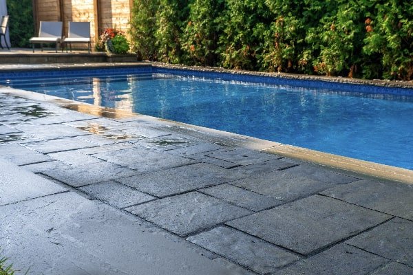 Stoney Creek Pool Install Construction by Boulder Design