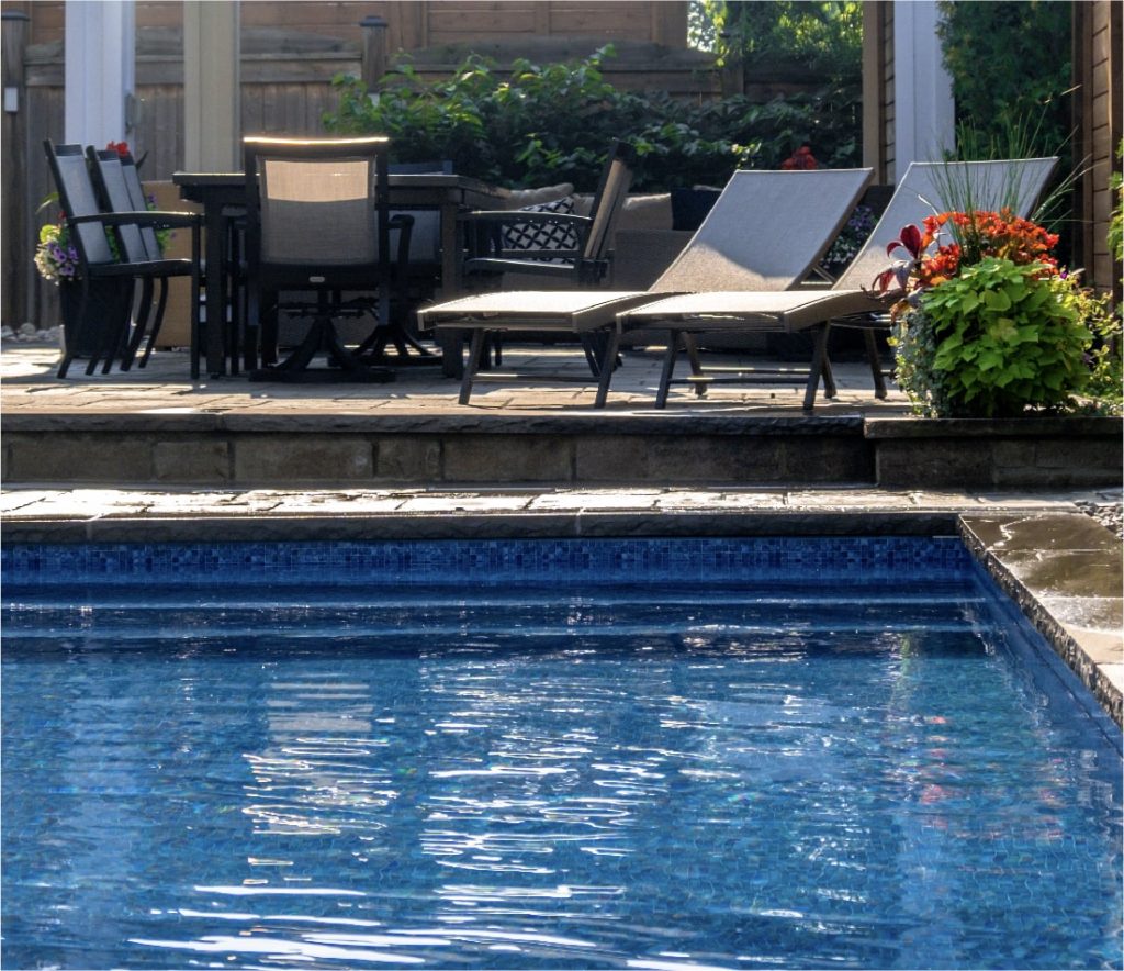 Stoney Creek Pool Install Construction by Boulder Design
