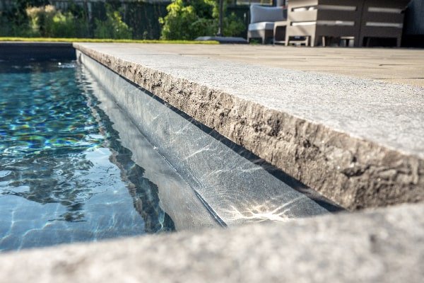 Beautiful Garden, Landscaping and Pool in Hamilton, Ontario. Build by Boulder Design.