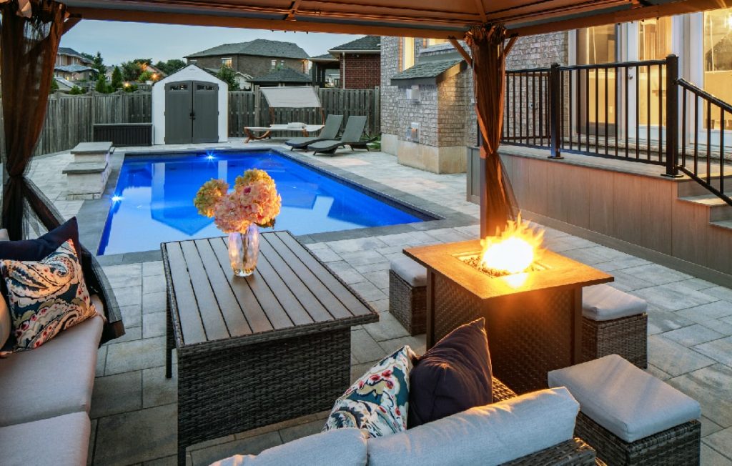 Pool Design and Construction Photo of Relaxing Pool Area