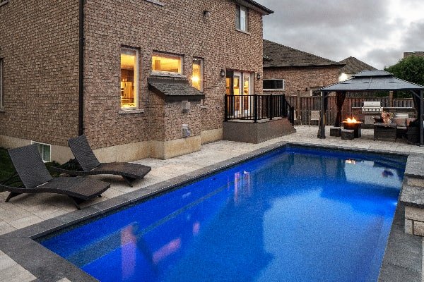 Pool Design and Construction Photo of Relaxing Pool Patio