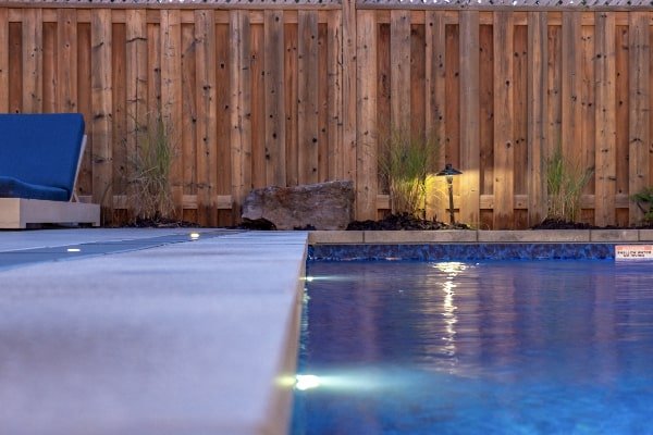 Oakville backyard transformation and pool installation by Boulder Design
