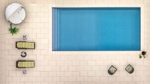 Travertine Pool Install Project by Boulder Design Pool & Landscape Construction