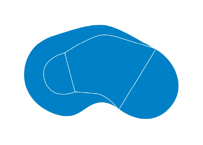 KidneyTypical Size 14' to 20'See Liner Options Below