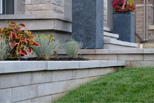 Boulder Design Pools & Landscapes, Beamsville, Ontario Front and Backyard Pool Install and Landscaping