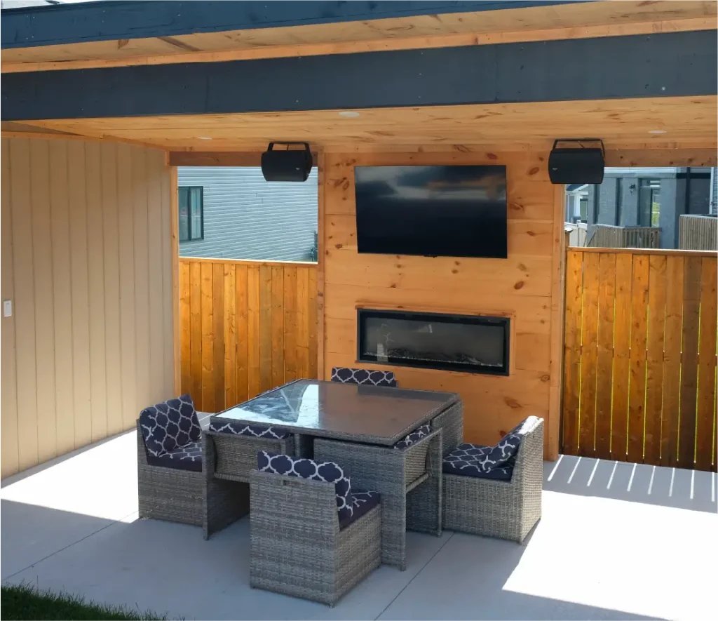 Caledonia backyard pool build and design by Boulder Design Pools and Landscapes.