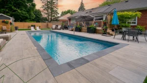 Boulder Design Pools and Landscapes. New Pool Installation in Mississauga Ontario