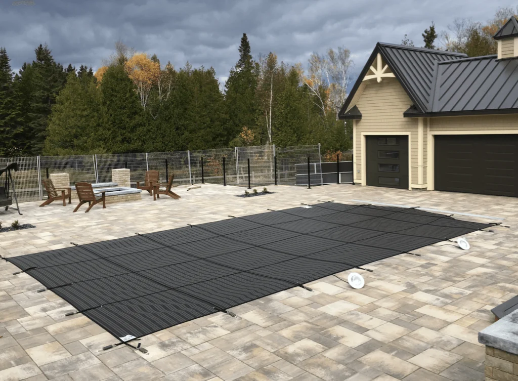 Latham safety pool covers sold by Boulder Design